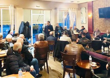 Μεγάλη συγκέντρωση Χατζηγάκη στην Οιχαλία
