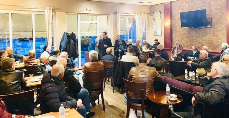 Μεγάλη συγκέντρωση Χατζηγάκη στην Οιχαλία