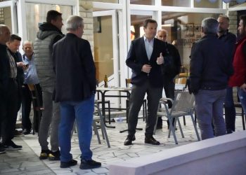 Μεγάλη η αποδοχή του Θανάση Λιούτα στα χωριά των Τρικάλων