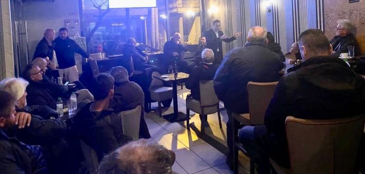 Ομιλία Χατζηγάκη σε Τρικαλινό αστικό κοινό