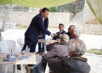 Χωριά του Δήμου Μετεώρων επισκέφτηκε ο Λιούτας