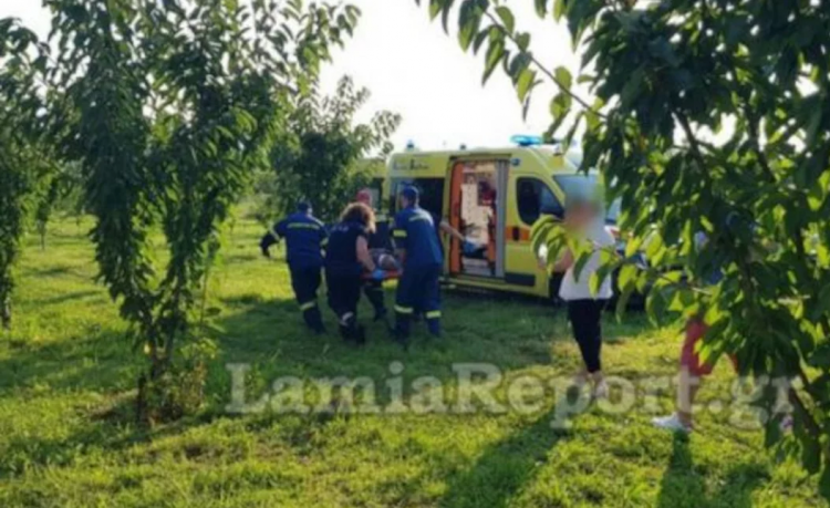 65χρονος παρασύρθηκε από το τρακτέρ του και τραυματίστηκε