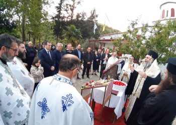Μεθέορτος Εσπερινός στην Ιερά Μονή Ζωοδόχου Πηγής στην Παναγίτσα