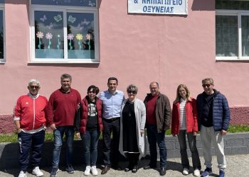 Μια μεγάλη ανθρώπινη αγκαλιά για τον Κώστα Σκρέκα σε χωριά των Χασίων