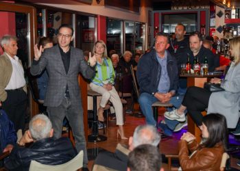 Εντυπωσιακή συγκέντρωση Χατζηγάκη στο Μεγαλοχώρι