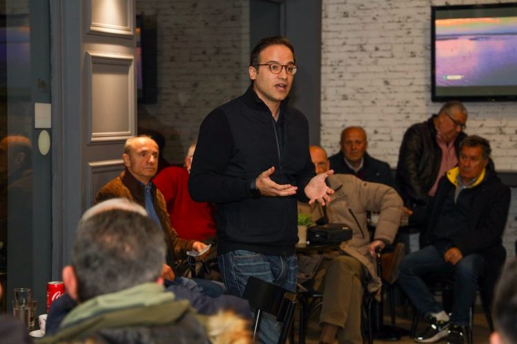 Ξανά εντυπωσιακή συμμετοχή στην ομιλία Χατζηγάκη