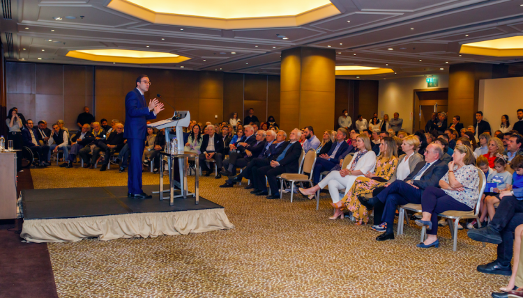 Παρουσία Δένδια οι ετεροδημότες της Αθήνας έστειλαν μήνυμα νίκης και εκλογής του Χατζηγάκη