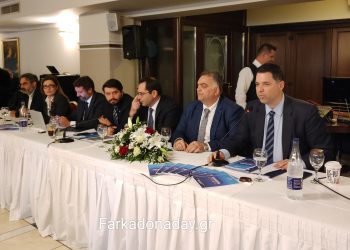 Δεκαμελές κυβερνητικό κλιμάκιο παρουσίασε το πρόγραμμα διακυβέρνησης 2023-2027 της ΝΔ στα Τρίκαλα