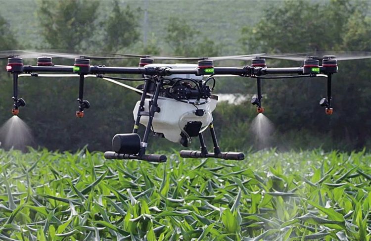 Hμερίδα για τις εφαρμογές των drones στη γεωργία
