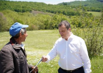 Η μεγάλη και δυνατή αποδοχή και υποδοχή του Θανάση Λιούτα στα χωριά της Καλαμπάκας