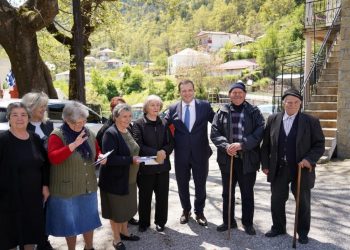 Η μεγάλη και δυνατή αποδοχή και υποδοχή του Θανάση Λιούτα στα χωριά της Καλαμπάκας