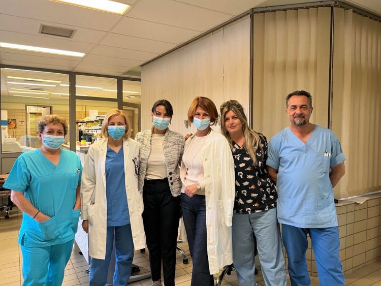 Το νοσοκομείο Τρικάλων επισκέφθηκε η υποψήφια βουλευτής Μαρίνα Κοντοτόλη