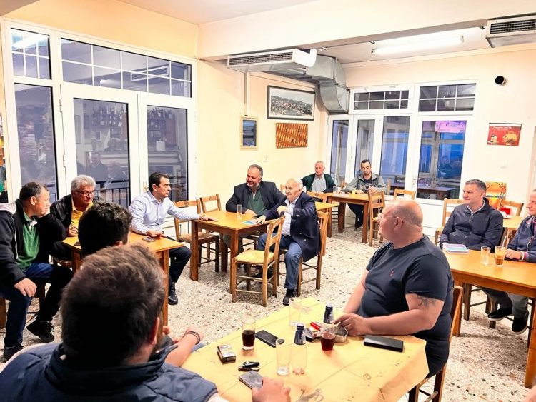 Στη μάχη για μία ισχυρή Κυβέρνηση με Ν.Δ. ο Κώστας Σκρέκας με επισκέψεις στα χωριά