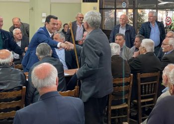 Μεγάλη συγκέντρωση φίλων του Κώστα Σκρέκα στους Τρικαλινούς των Φαρσάλων