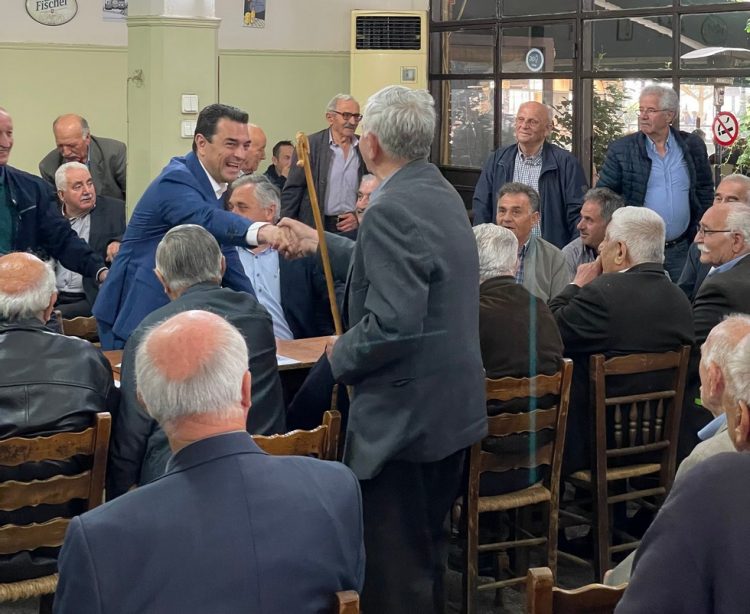 Μεγάλη συγκέντρωση φίλων του Κώστα Σκρέκα στους Τρικαλινούς των Φαρσάλων