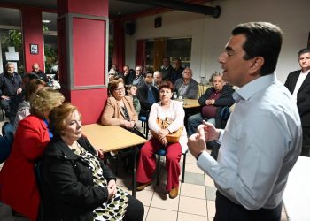 Μήνυμα σταθερότητας από Αύρα, Σπαθάδες, Ράξας και Πλάτανο με δυναμικό παρών στις ομιλίες του Κώστα Σκρέκα