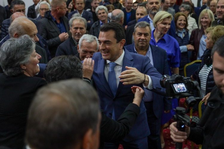 Η μεγαλύτερη συγκέντρωση που έγινε ποτέ στην Πύλη για τη Ν.Δ. και τον Κώστα Σκρέκα