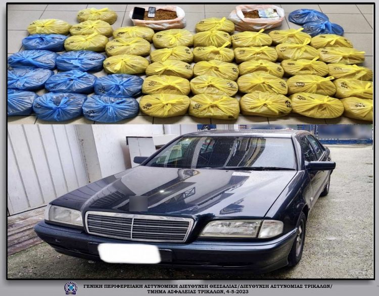 Τον «τσάκωσαν» με 49 κιλά αφορολόγητου καπνού