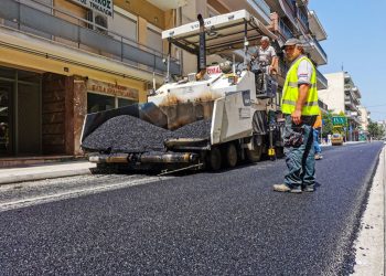 Επιτέλους… Ασφαλτοστρώθηκε η οδός Καποδιστρίου!