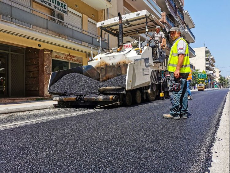 Επιτέλους… Ασφαλτοστρώθηκε η οδός Καποδιστρίου!