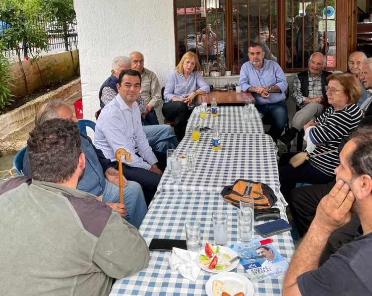 Μήνυμα σταθερότητας με Ν.Δ. έδωσε ο Κώστας Σκρέκας σε ακόμα μια περιοδεία του