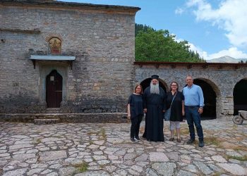 Την Ι. Μ. Παναγίας Γαλακτοτροφούσας στην Ανθούσα  Ασπροποτάμου  διασώζει η Περιφέρεια Θεσσαλίας