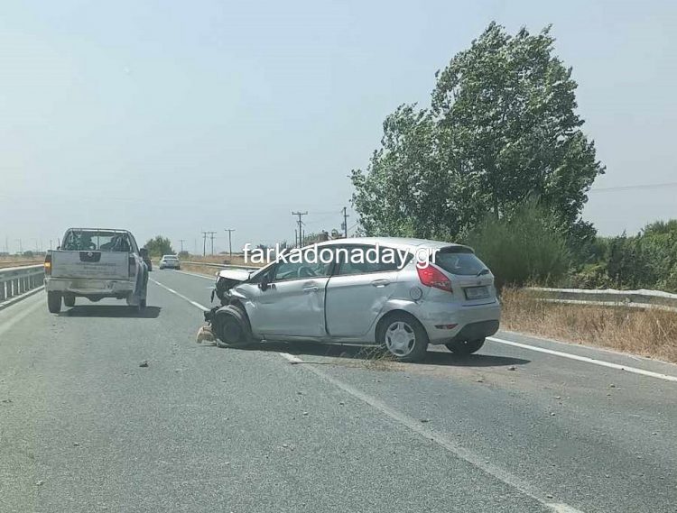 Τροχαίο στον Πετρόπορο | Έχασε τον έλεγχο του αυτοκινήτου