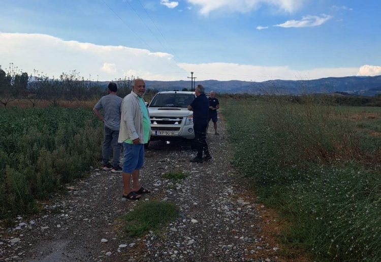 Άμεσα δίπλα στους χαλαζόπληκτους αγρότες ο Χρήστος Μιχαλάκης
