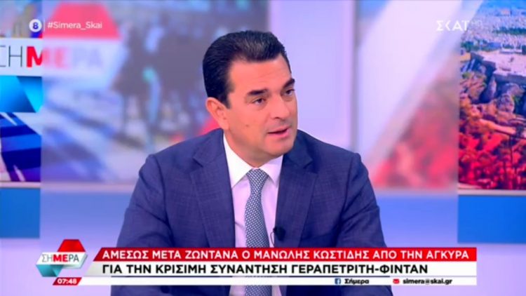 Σκρέκας στον ΣΚΑΙ:  «Όποιος προσπαθήσει να αισχροκερδήσει, θα το πληρώσει ακριβά»