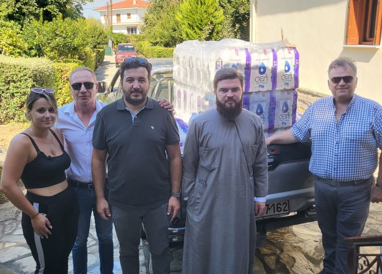 Αλληλεγγύη της ΔΕΕΠ ΝΔ Τρικάλων προς το Γηροκομείο Μ. Καλυβίων.