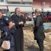 Ο  Τρίκκης Χρυσόστομος στην πλημμυρισμένη Φαρκαδόνα