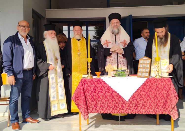 Αγιασμός για την έναρξη της νέας σχολικής χρονιάς στην Φαρκαδόνα