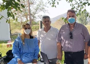 Ο Κοκκινίδης στην πρώτη γραμμή για την υγειονομική θωράκιση των πλημμυροπαθών