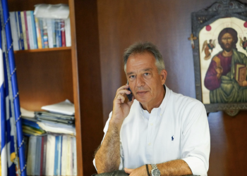 Στην πρώτη γραμμή με τον Χρήστο Μιχαλάκη