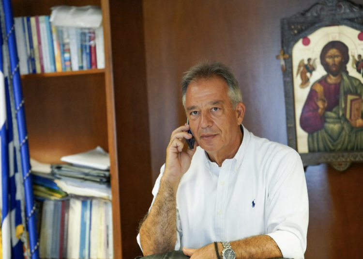 Στην πρώτη γραμμή με τον Χρήστο Μιχαλάκη