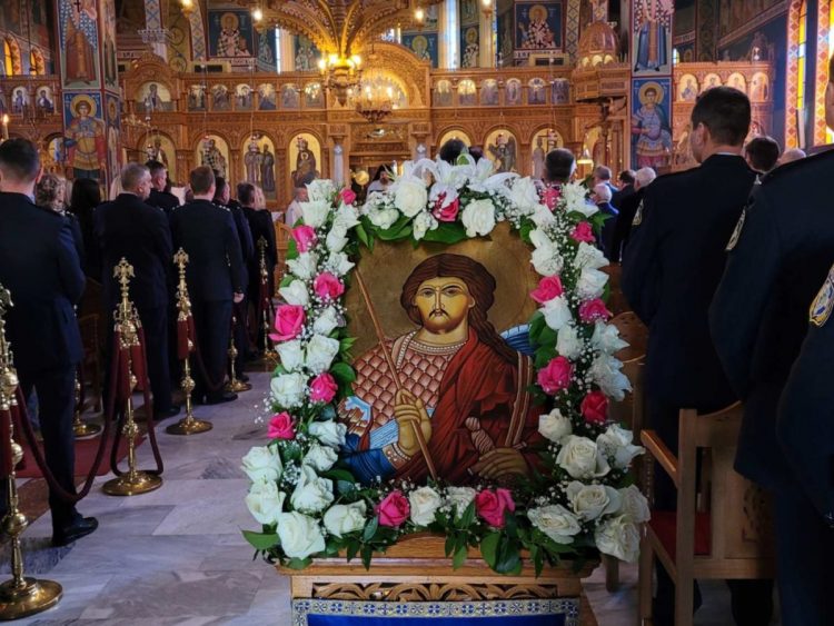Η Ελληνική Αστυνομία τιμά τον προστάτη της Άγιο Αρτέμιο – Εκδηλώσεις εορτασμού στα Τρίκαλα