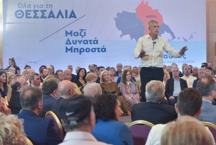 Αγοραστός στη Λάρισα: Όλα από την αρχή, καλύτερα. Μαζί μπορούμε. Δώστε δύναμη στη δύναμή σας για να περάσουμε όλοι μαζί, δυνατά, μπροστά στην επόμενη μέρα για τους ανθρώπους της Θεσσαλίας