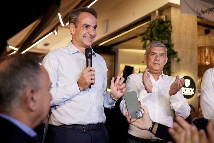 Μητσοτάκης από Λάρισα: Είμαστε εδώ για να στηρίξουμε Αγοραστό στην Περιφέρεια Θεσσαλίας