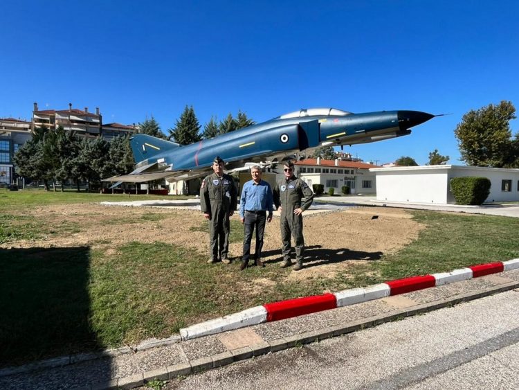 Στο Αρχηγείο Τακτικής Αεροπορίας στη Λάρισα ο Περιφερειάρχης Κ. Αγοραστός