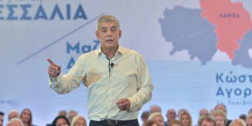 Αγοραστός στη Λάρισα:  Όλα από την αρχή, καλύτερα. Μαζί μπορούμε. Δώστε  δύναμη  στη δύναμή σας για να περάσουμε όλοι μαζί, δυνατά, μπροστά στην επόμενη μέρα για τους ανθρώπους της  Θεσσαλίας