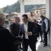 Θερμή υποδοχή στον Σκρέκα επιφύλαξαν σήμερα στο Δημαρχείο Πύλης