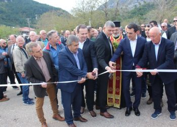 Στα εγκαίνια του νέου κτιρίου του Κυνηγετικού Συλλόγου Πύλης ο Σκρέκας