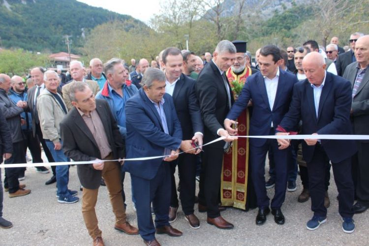 Στα εγκαίνια του νέου κτιρίου του Κυνηγετικού Συλλόγου Πύλης ο Σκρέκας