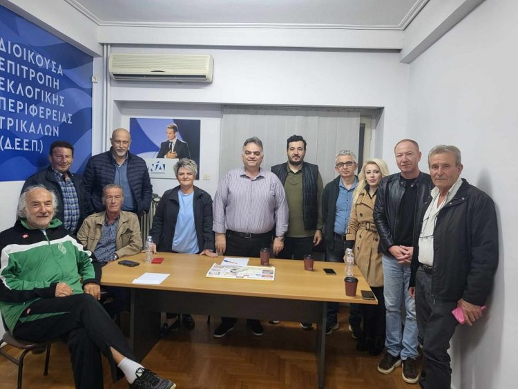 Πρώτη συνεδρίασή της ΔΕΕΠ ΝΔ Τρικάλων μετά τις εκλογές