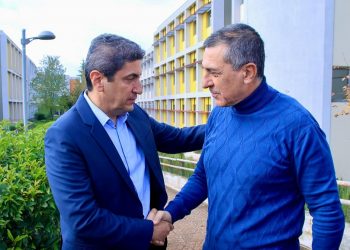 Συνάντηση ΥπΑΑΤ Λευτέρη Αυγενάκη με τον νέο Περιφερειάρχη Θεσσαλίας Δημήτρη Κουρέτα