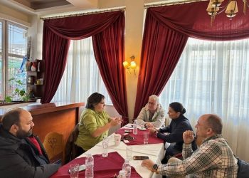 Συνάντηση Μαρίνας Κοντοτόλη με τον πρόεδρο και τα μέλη της Ένωσης Ξενοδόχων