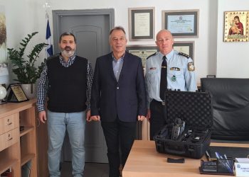 Προσφορά drone στην ΕΛ.ΑΣ. από τον Χρήστο Μιχαλάκη