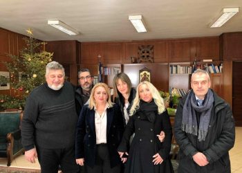 Την Αντιπεριφερειάρχη Τρικάλων Χρύσα Ντιντή, επισκέφτηκε το ΔΣ του Λ.Ε.Α.Δ. Τρικάλων