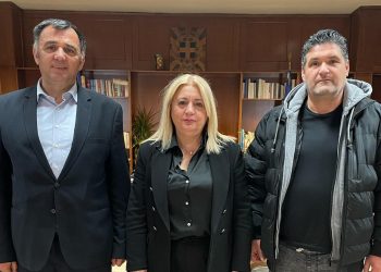 Επίσκεψη του Σωματείου Ιεροψαλτών Τρικάλων στην Αντιπεριφερειάρχη Τρικάλων