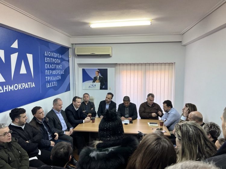 Η ηγεσία του ΥπΑΑΤ στην ΔΕΕΠ (ΝΟΔΕ) Τρικάλων